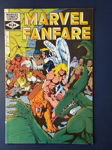 Marvel fanfare 1982 x men - marvel,