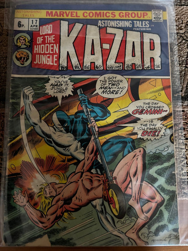 Astonishing tales zar - astonishing, ka-zar