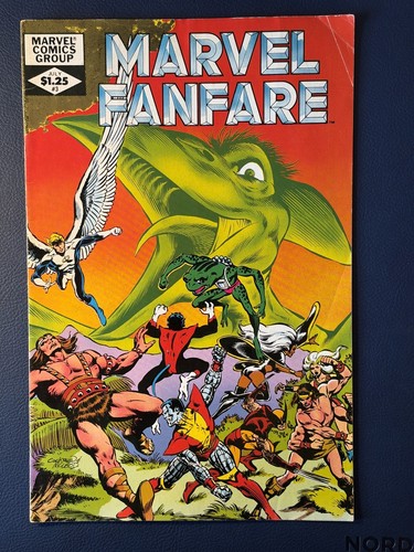 Marvel fanfare 1982 x - fanfare,