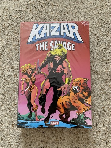 Zar the savage omnibus - ka-zar,