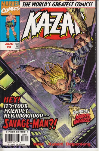 Zar marvel comic 1997 - zar,