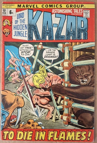 Astonishing tales vg fn - #10,
