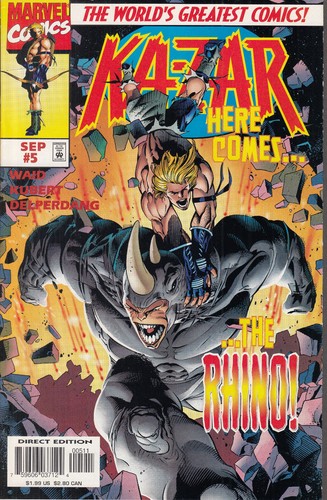 Zar marvel comic 1997 - ka, no