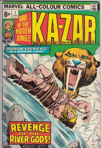 Zar 1975 fine very - ka-zar, fine/very