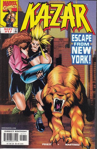 Zar marvel comic 1998 - marvel,