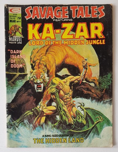 Savage tales marvel - savage, #9,