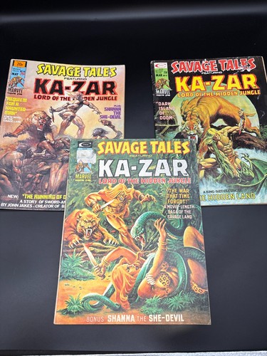 Savage tales featuring - savage,