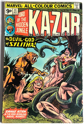 Zar comic book 11 - ka-zar,