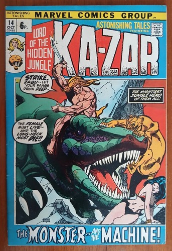 Astonishing tales marvel - astonishing,