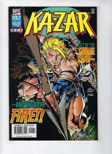 Zar marvel comics high - ka-zar,
