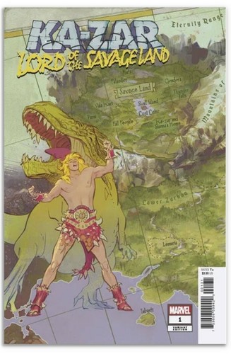 Zar lord the savage land - ka-zar,