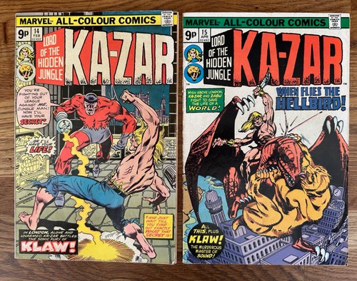 Zar with 14 thrown - ka-zar,