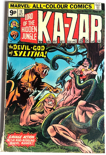Zar comic book 11 - ka-zar, #11