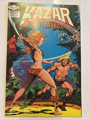 Marvel comics zar the - ka-zar,