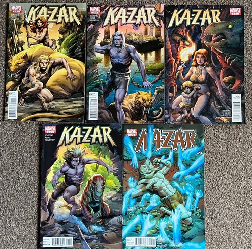 Marvel comics zar 1 - marvel, #1-5