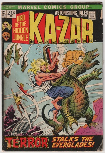 Astonishing tales 1972 2nd - astonishing, #12