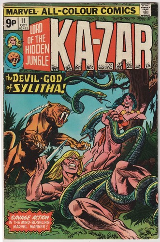 Zar marvel 1975 uk 9p - ka-zar, #11