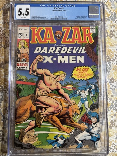 Zar marvel comics 1970 - ka-zar, #1