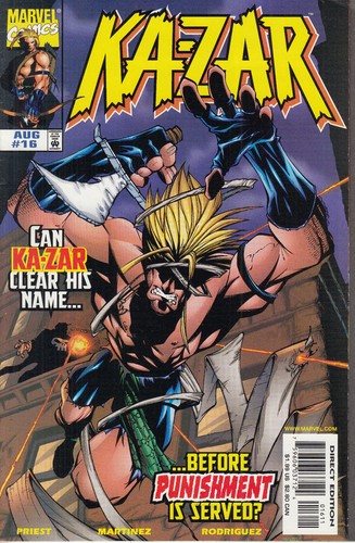 Zar marvel comic 1998 - 16,