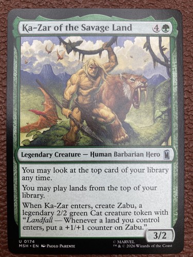 Zar the savage - savage, land