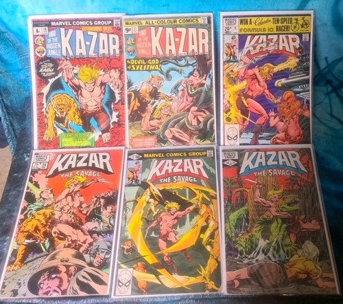 Zar vintage marvel - ka-zar, 6