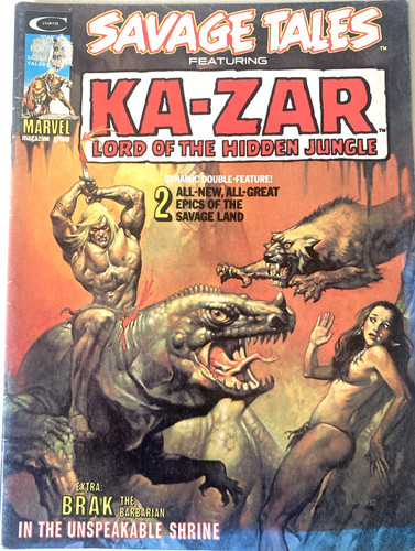 Savage tales featuring zar - savage, ka-zar