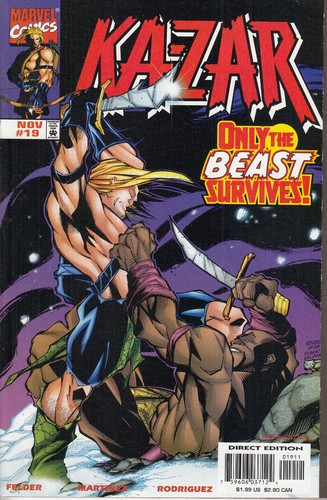 Zar marvel comic 1998 - zar,