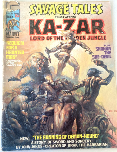 Savage tales featuring zar - savage,