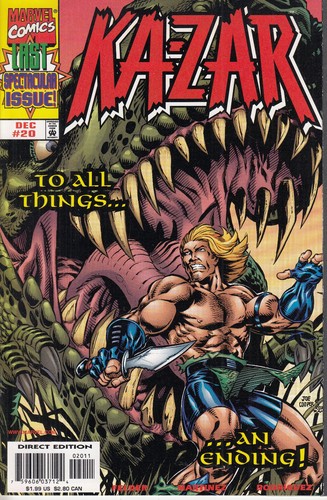 Zar marvel comic 1998 - comic,