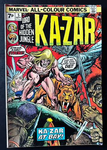 Zar comic book 5 marvel - book, #5.