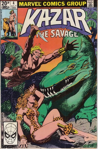Zar the savage 4 - the, marvel