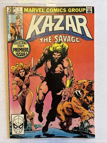 Marvel comics zar the - ka-zar,