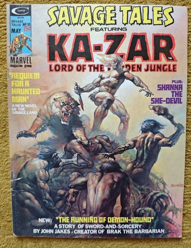 Savage tales featuring zar - featuring, ka-zar