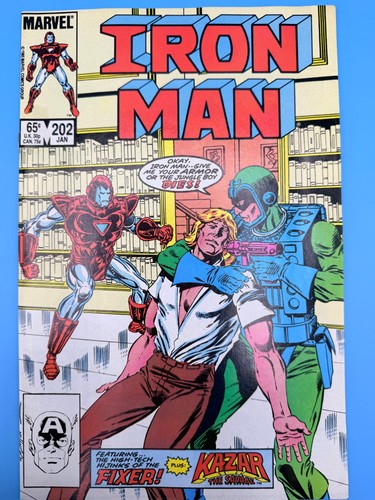 Iron man 202 marvel - man, comics