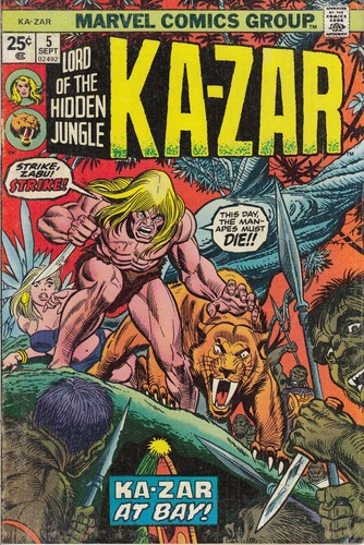 Zar marvel comic 1974 - no,
