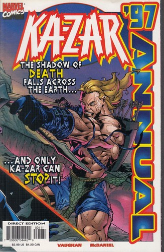 Zar annual marvel comic - ka,