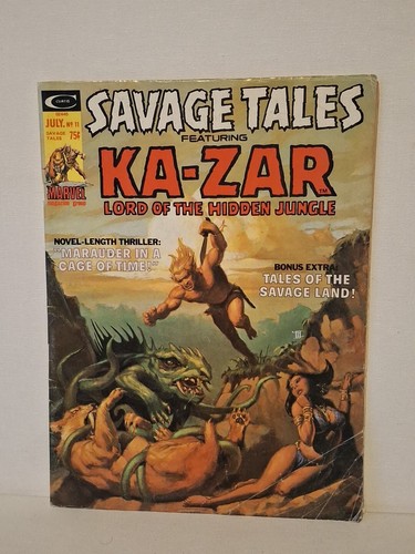 Savage tales featuring zar - savage, ka-zar